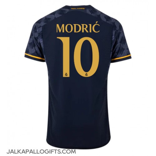 Real Madrid Luka Modric #10 Vieraspaita 2023-24 Lyhythihainen